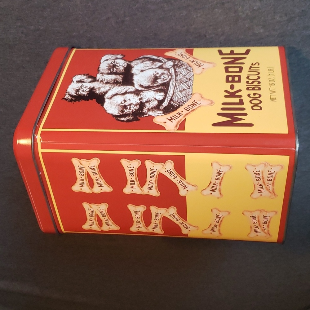 Milkbone Dog Biscuits Reusable Limited Edition Collectors Tin